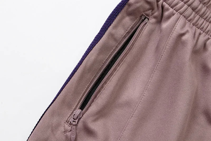 Y2k Butterfly Drift Striped Sweatpants     - VONVEX