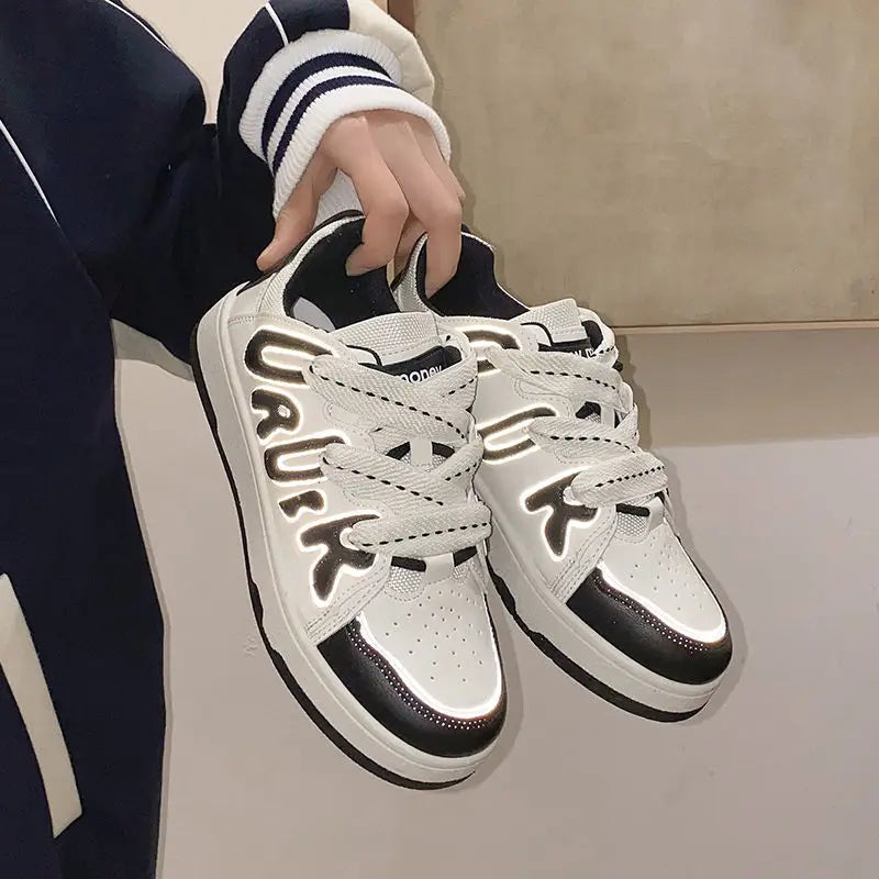 Urban Flex Tennis Laced Shoes  Black 35  - VONVEX