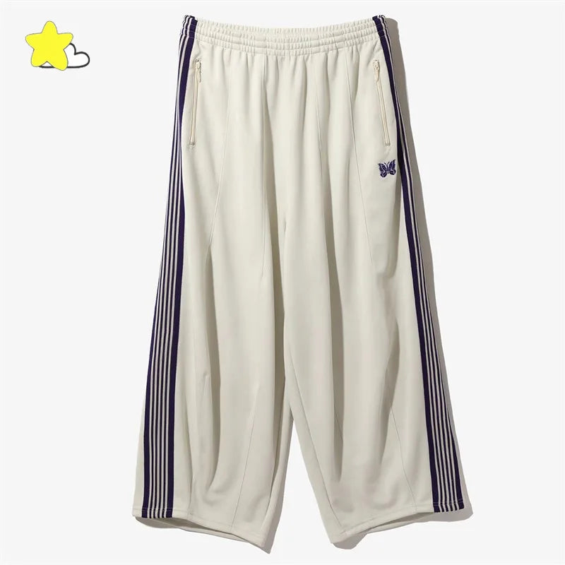 Y2k Butterfly Drift Striped Sweatpants  Style-9 XL  - VONVEX