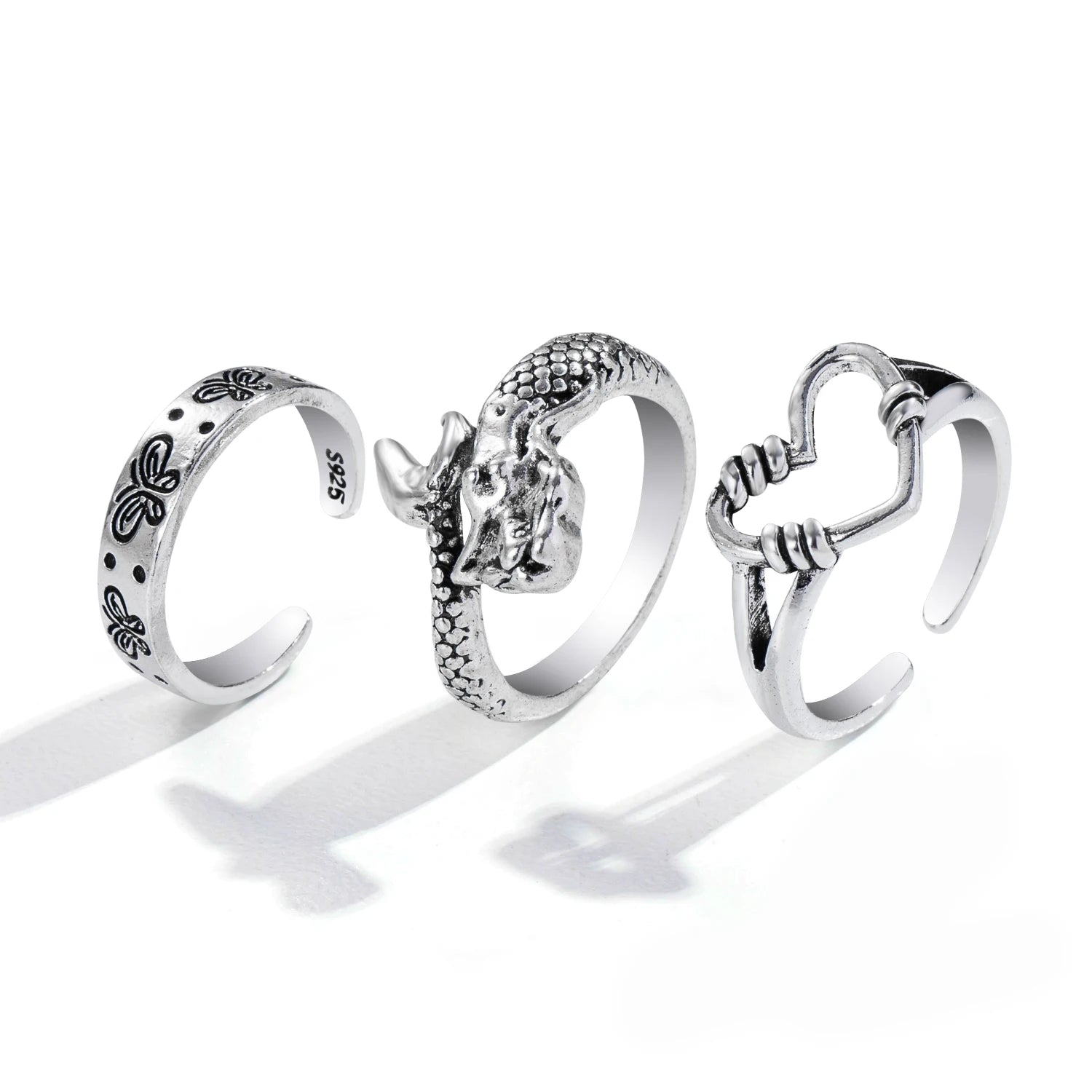 Vintage Soul 5-Piece Rings  Style-1   - VONVEX