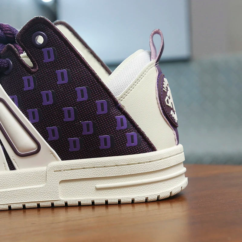 Y2K Purple Pulse Sneakers     - VONVEX