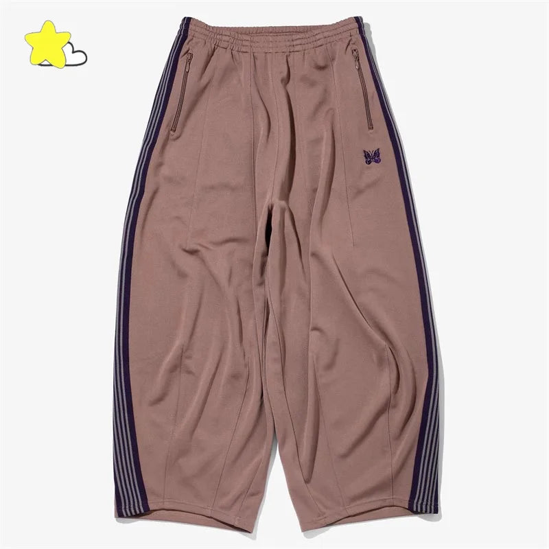 Y2k Butterfly Drift Striped Sweatpants  Style-10 XL  - VONVEX