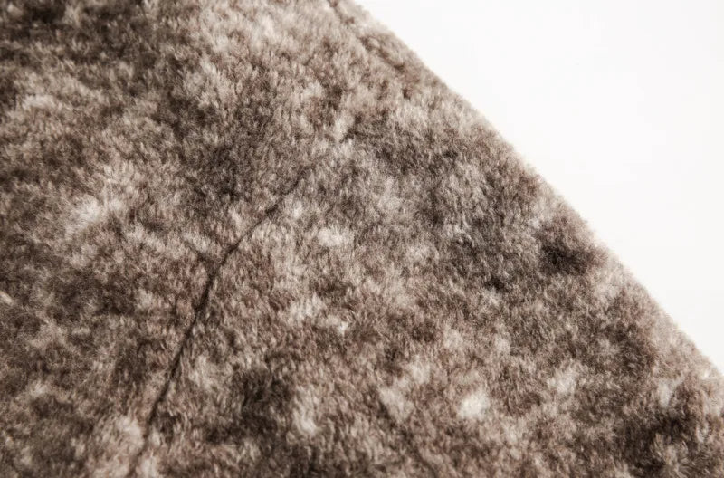 Reversible Wool Heavy Jacket     - VONVEX