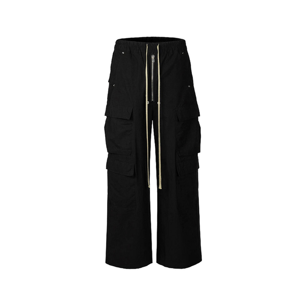 Unisex Wide-Leg Oversized Cargo Pants bottom    - VONVEX