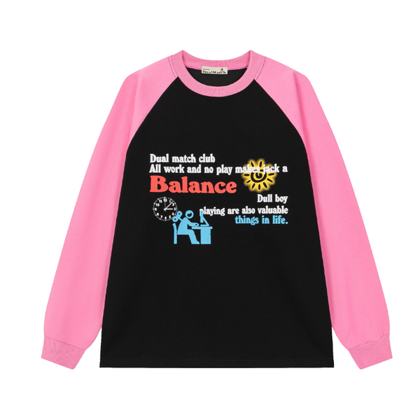 Work And Balance Sweater     - VONVEX
