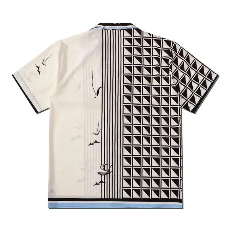 Aesthetic Head Statue David Print Shirt     - VONVEX