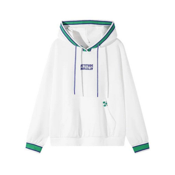 Y2K "GOOD ATTITUDE" Women's Hoodie     - VONVEX