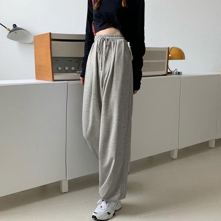Baggy High Waist Sweatpants bottom    - VONVEX