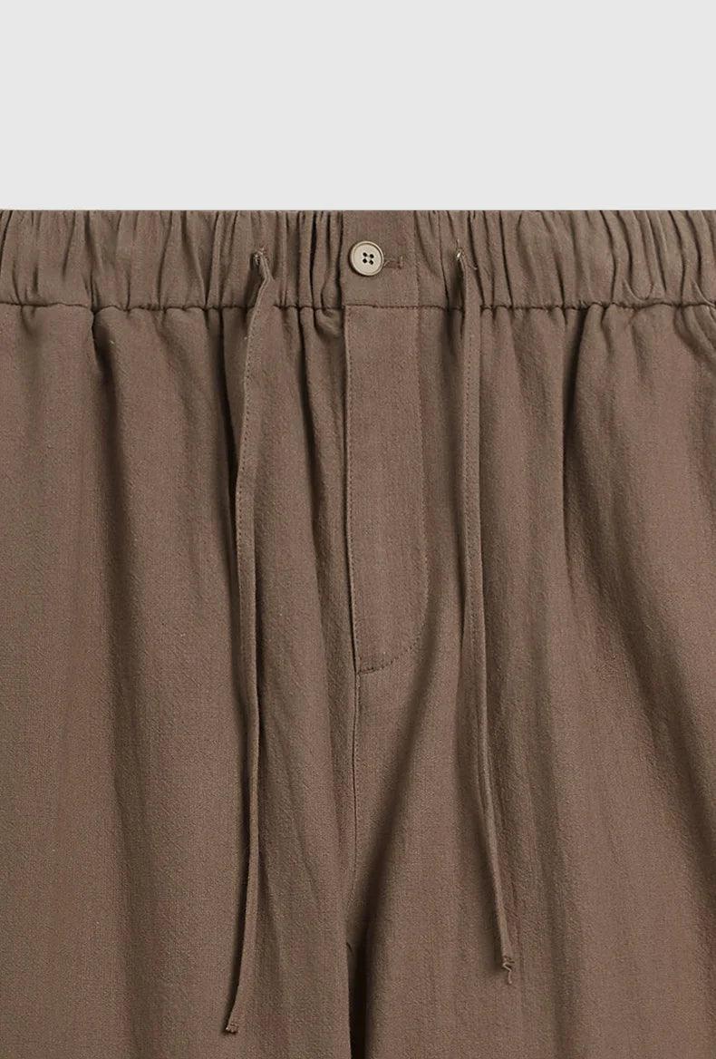 Bamboo Wide Leg Pants bottom    - VONVEX
