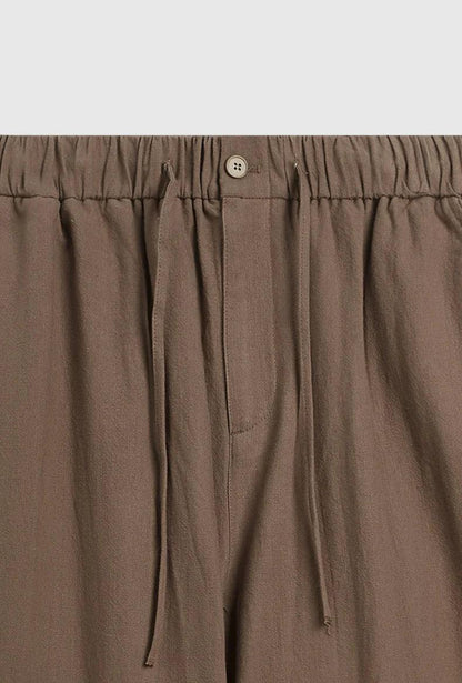 Bamboo Wide Leg Pants bottom    - VONVEX