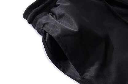 Black Military Cargo Shorts     - VONVEX