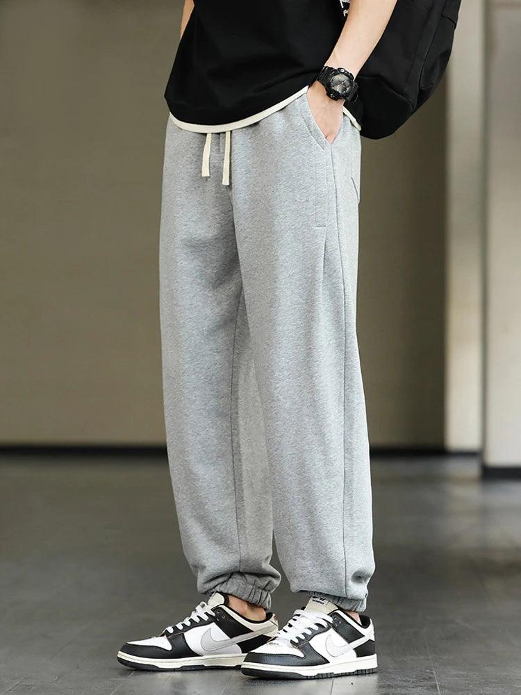Casual Baggy Sweatpants     - VONVEX