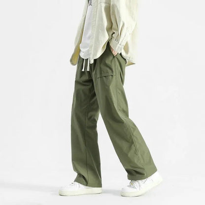 Casual Elastic Waist Cargo Pant  Army Green 2 S  - VONVEX
