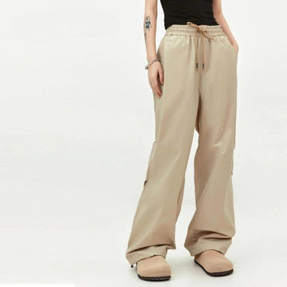 Casual Japanese Baggy Sweatpants     - VONVEX