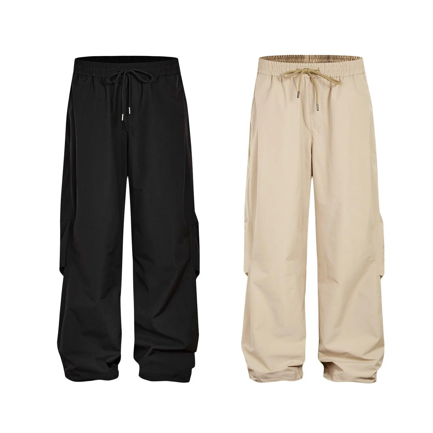 Casual Japanese Baggy Sweatpants     - VONVEX