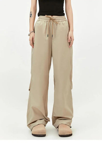 Casual Japanese Baggy Sweatpants     - VONVEX