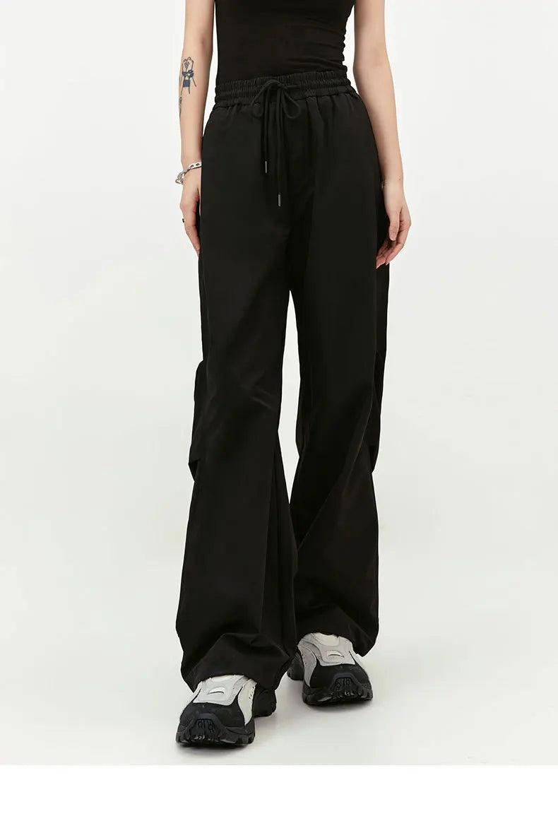 Casual Japanese Baggy Sweatpants     - VONVEX