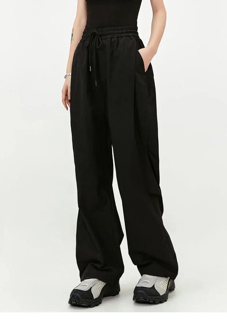 Casual Japanese Baggy Sweatpants     - VONVEX
