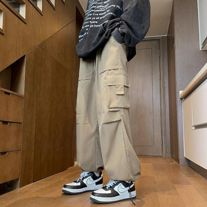 Casual Lightweight Cargo Pant  Coffee M  - VONVEX