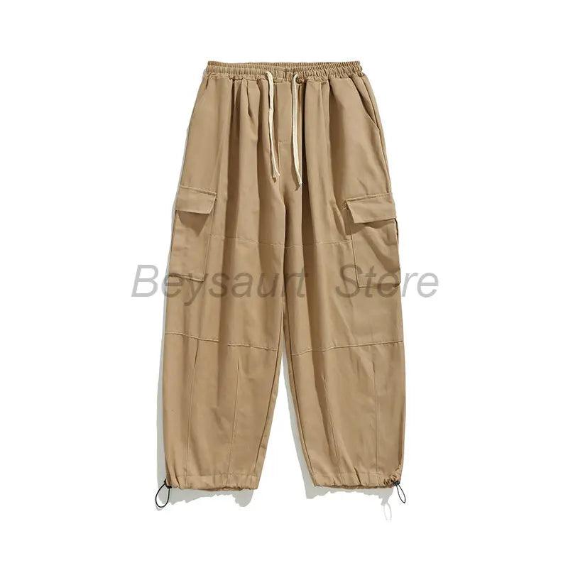 Casual Oversize Cargo Pant     - VONVEX