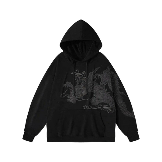 Y2K Magical Dragon Hoodie     - VONVEX