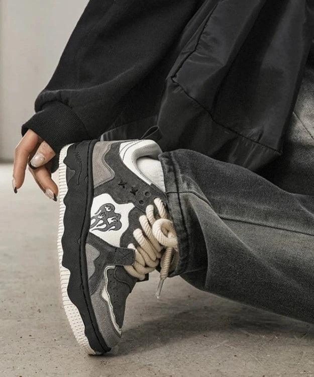 Dark Flamy Y2k Shoes     - VONVEX