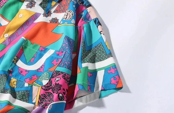 Japanese Ukiyo E Anime Shirt     - VONVEX