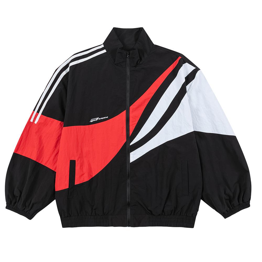 Hiking Waterproof Windbreaker Jacket  Black S  - VONVEX