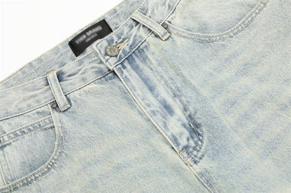 Old Wash Casual Pants     - VONVEX