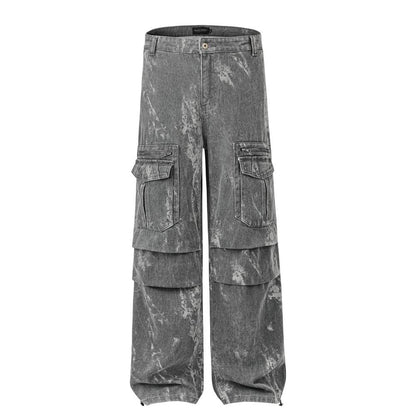 Urban Dye Contract Combat Cargo Pants  Shark Grey S  - VONVEX