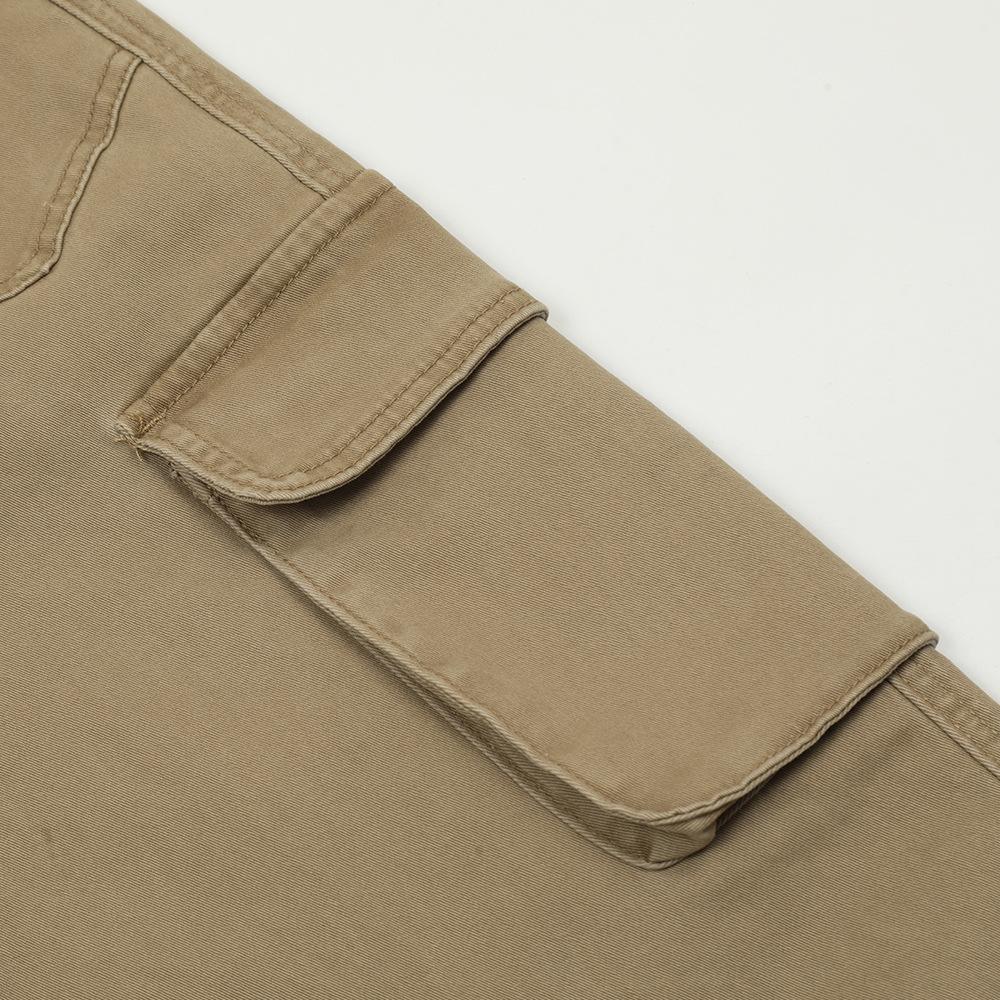 Utility Straight-Leg Cargo Pants     - VONVEX