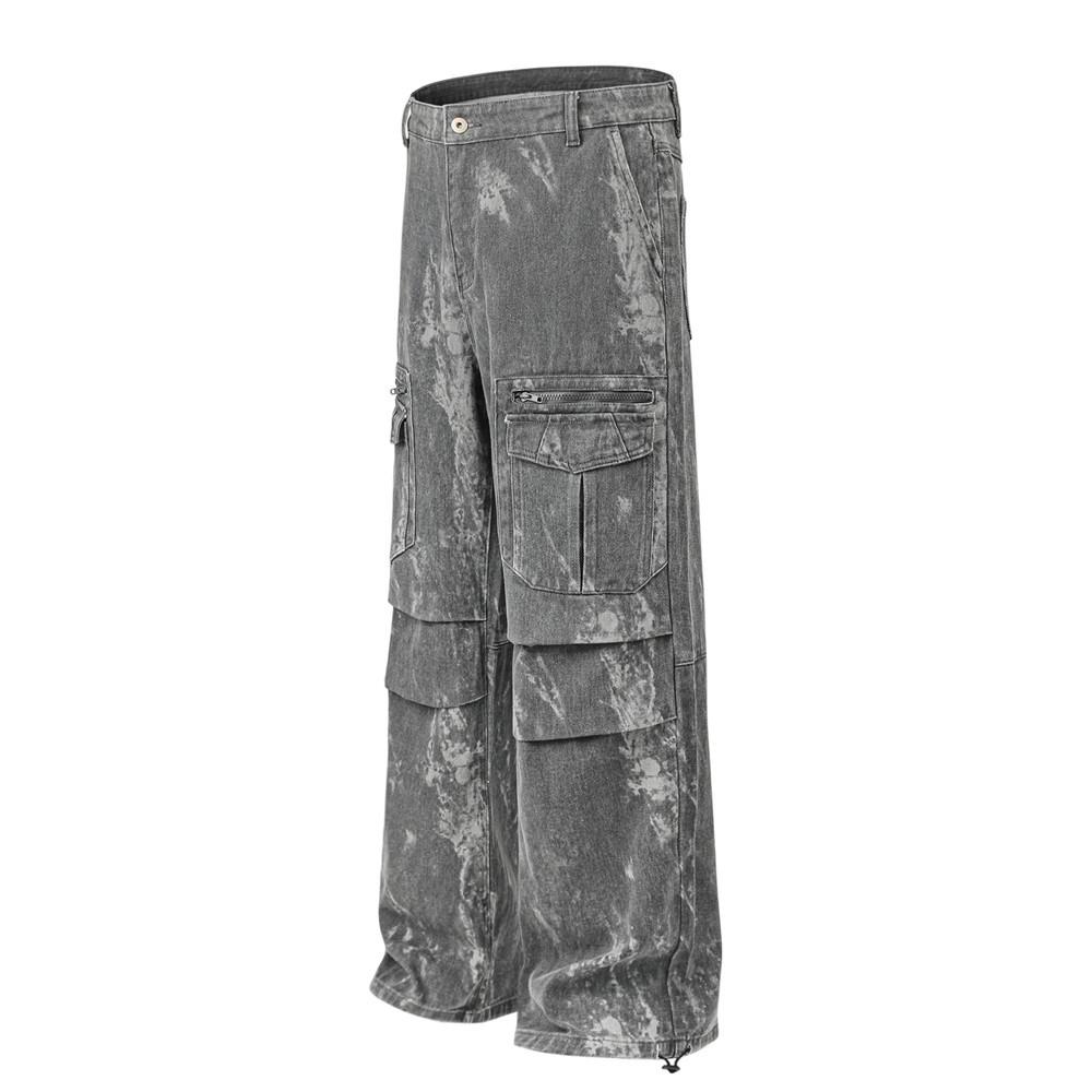 Urban Dye Contract Combat Cargo Pants     - VONVEX