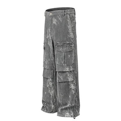 Urban Dye Contract Combat Cargo Pants     - VONVEX