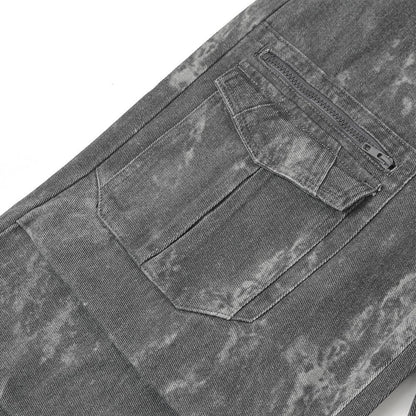 Urban Dye Contract Combat Cargo Pants     - VONVEX