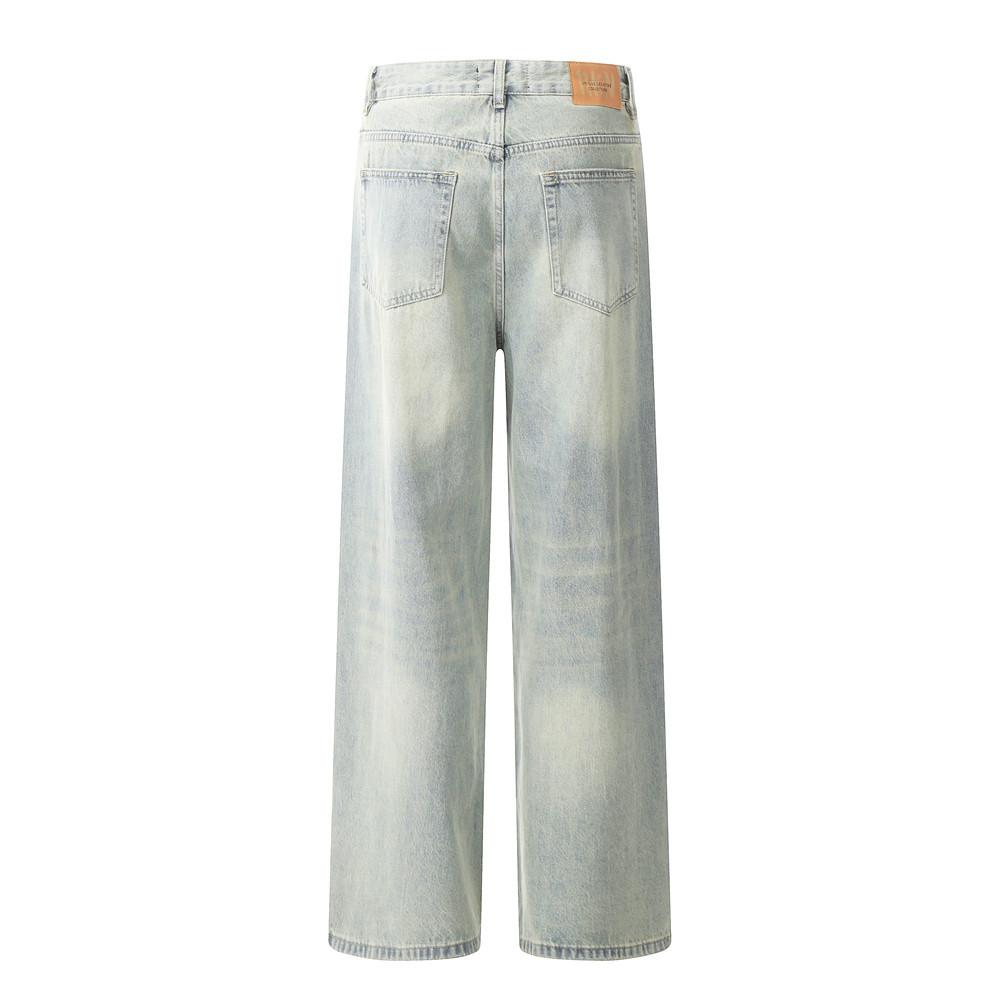 Old Wash Casual Pants     - VONVEX