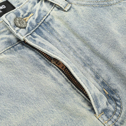 Old Wash Casual Pants     - VONVEX