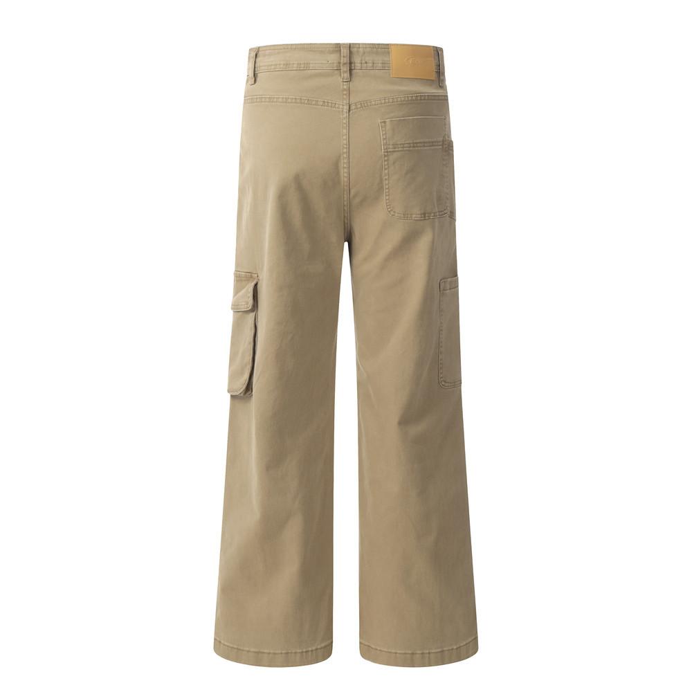 Utility Straight-Leg Cargo Pants     - VONVEX