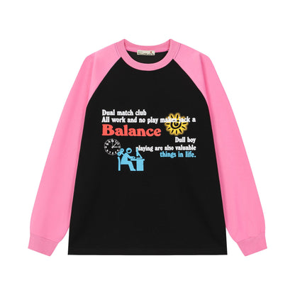 Work And Balance Sweater  Black S  - VONVEX
