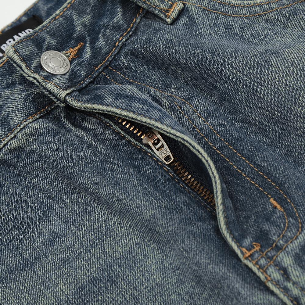 Wasteland Ripped Distressed Jeans     - VONVEX