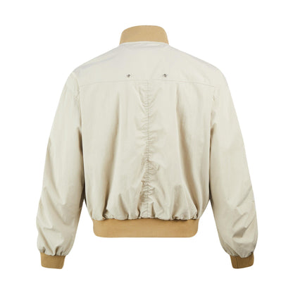 American Retro Slant Zipper Tooling Jacket     - VONVEX