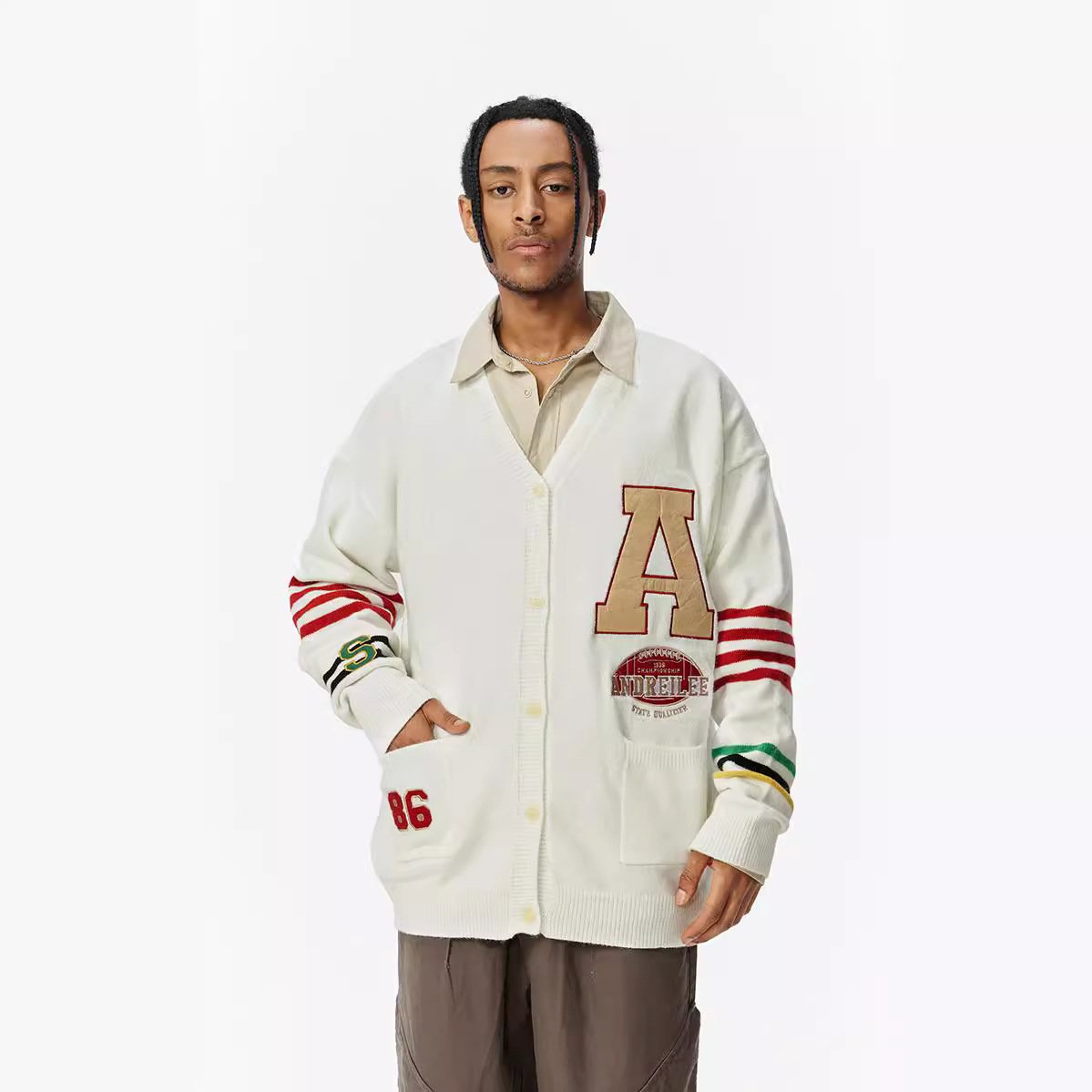 HKV Loose Cardigan     - VONVEX
