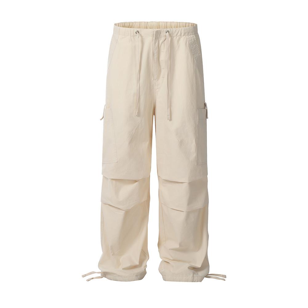 Casual Sport Pleated Pants  Apricot XS  - VONVEX