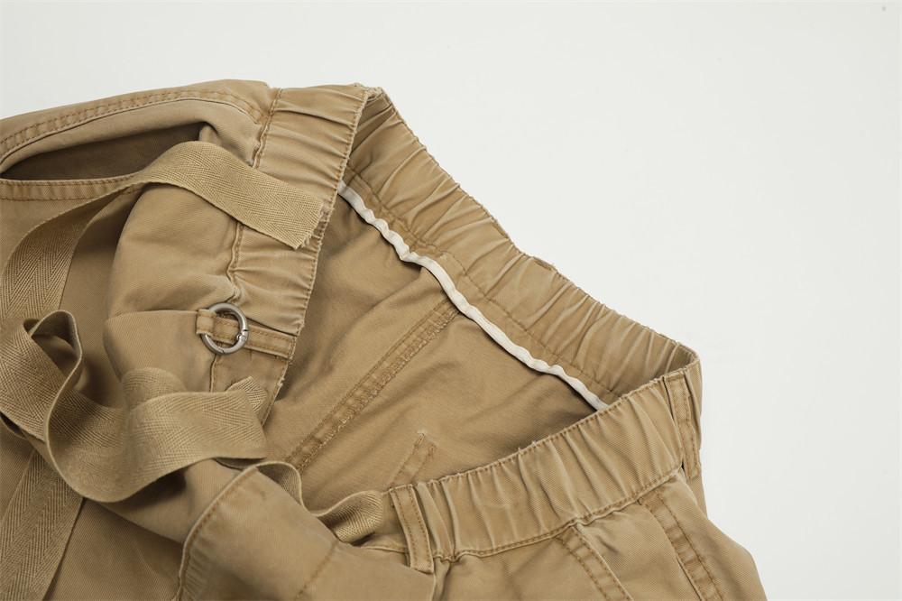 Rugged Parachute Cargo Pants     - VONVEX