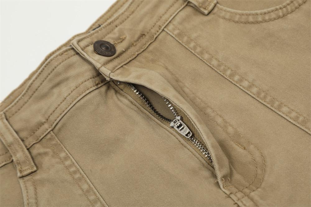 Utility Straight-Leg Cargo Pants     - VONVEX