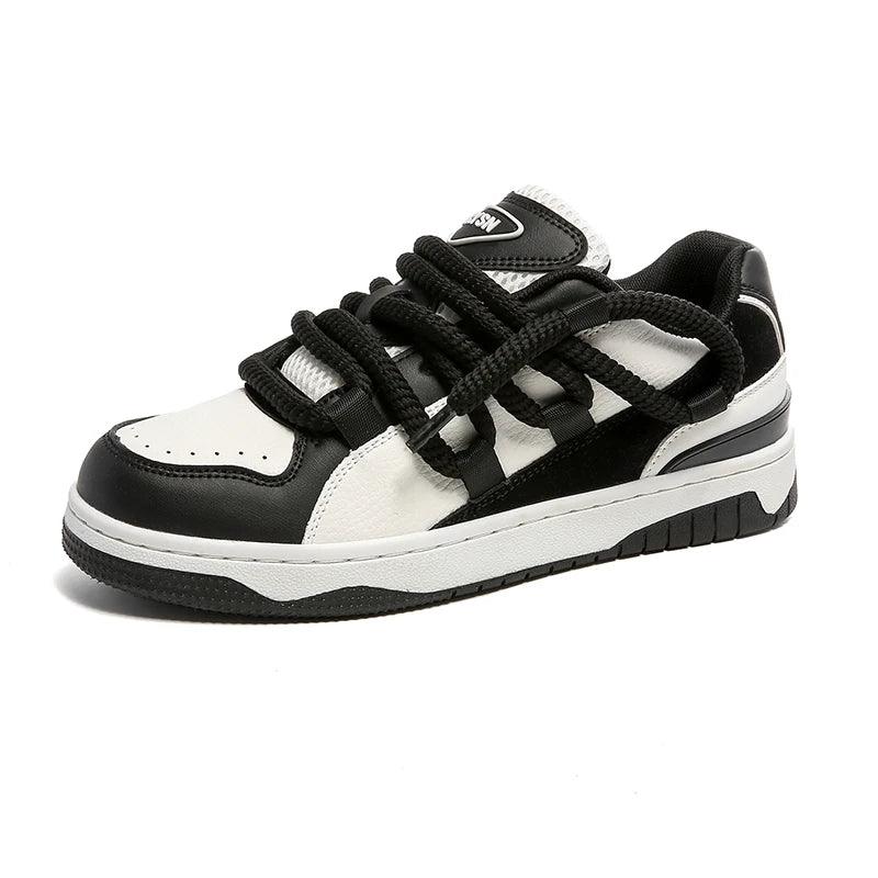 MANDARINE Casual Shoes  White-Black 36  - VONVEX