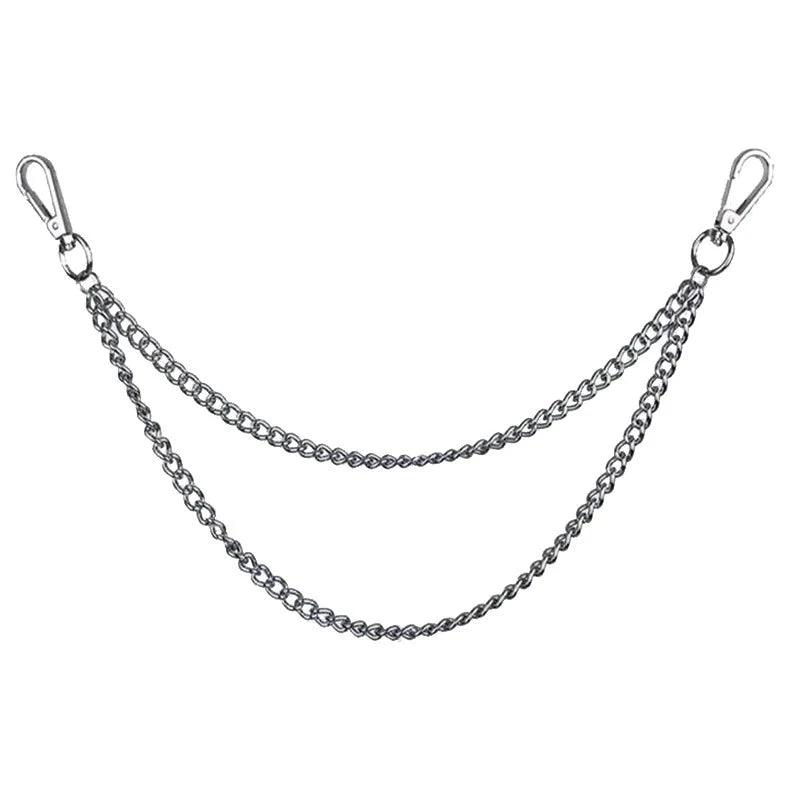 Metal Punk Rock Layered Chains     - VONVEX