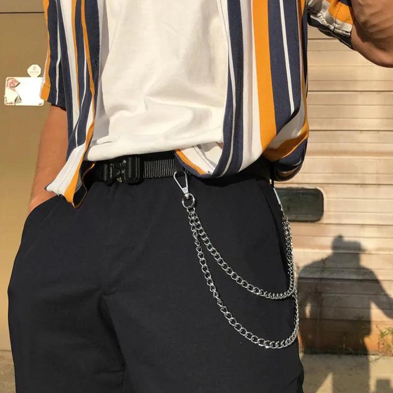 Metal Punk Rock Layered Chains     - VONVEX