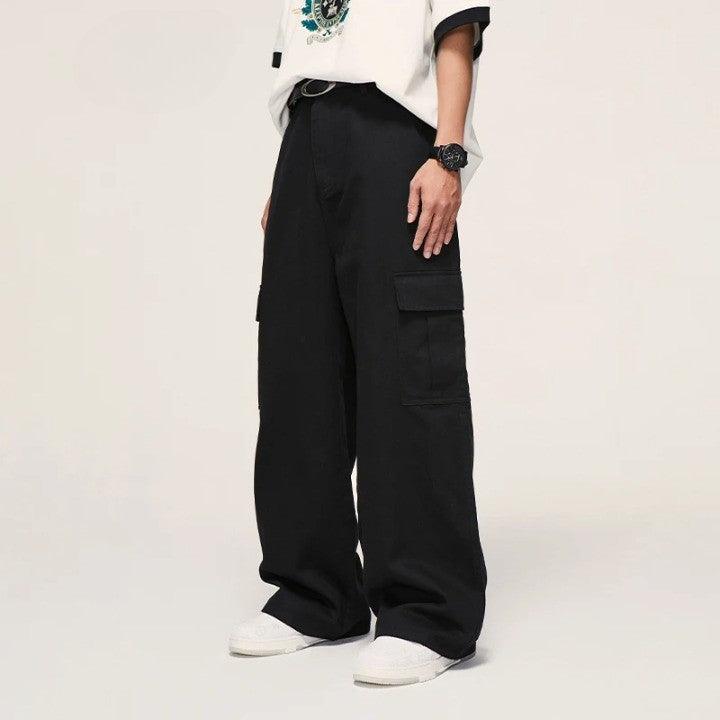 Multi Pockets Cargo Pant  Black 28  - VONVEX