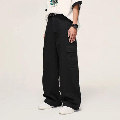 Multi Pockets Cargo Pant  Black 28  - VONVEX