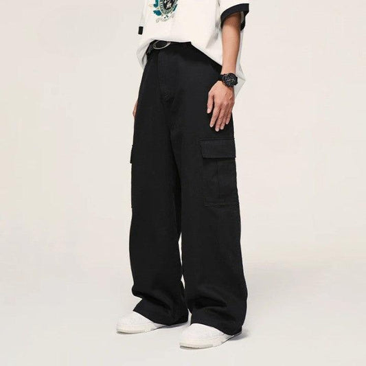 Multi Pockets Cargo Pant  Black 28  - VONVEX
